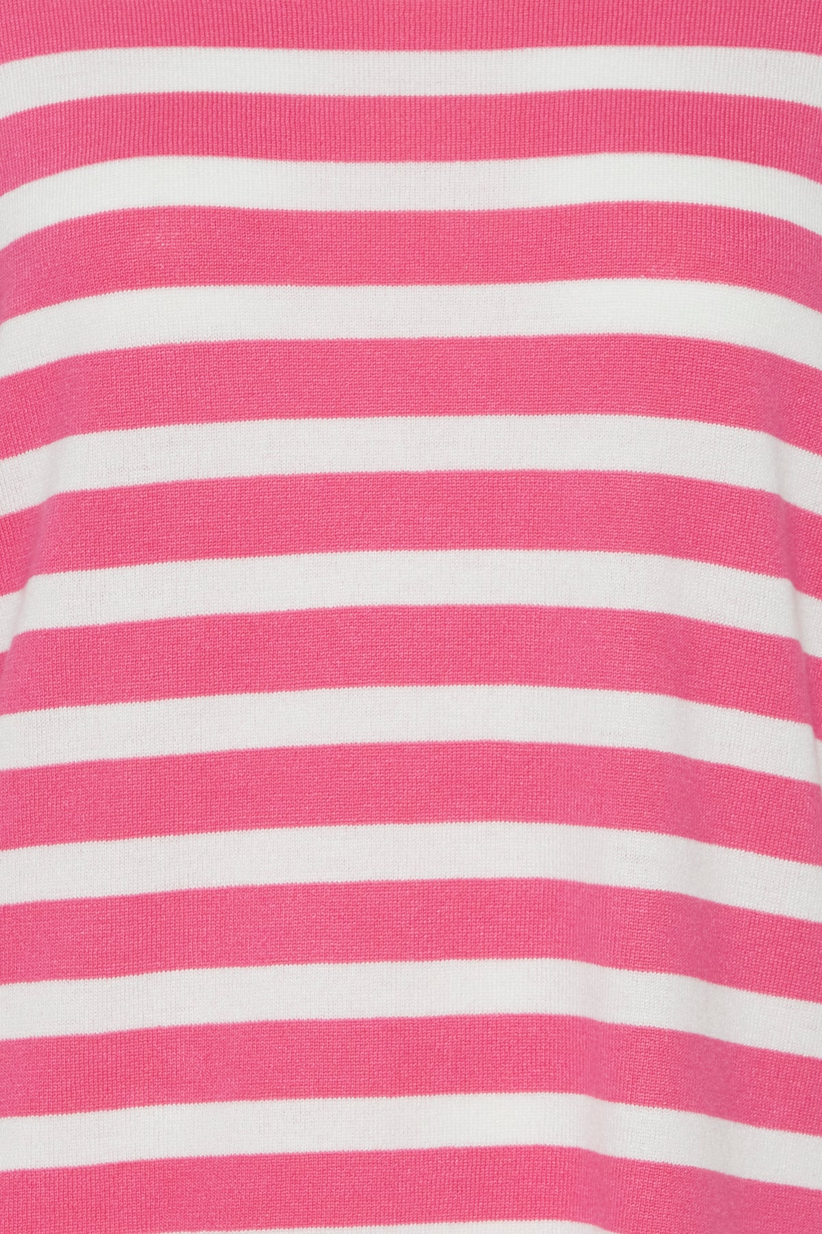 Fransa Frbesmock Carmine Rose Stripe Button Knit, 20610279