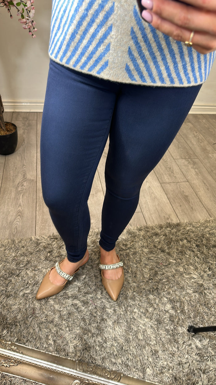 Toxik Push Up 'Sculpt your Body' Navy Jeans