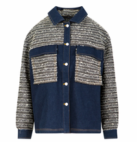 Coster Copenhagen Denim Boucle Tweed Jacket