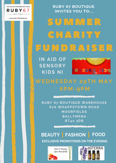Summer Charity Fundraiser in Aid of Sensory Kids NI!