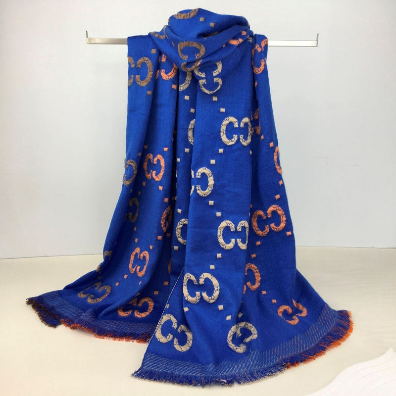 Ruby 67 Cobalt Blue GC Inspired Scarf
