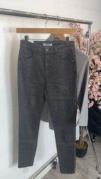 Toxik 360 HighWaisted Bum Lift Charcoal Grey Jeans