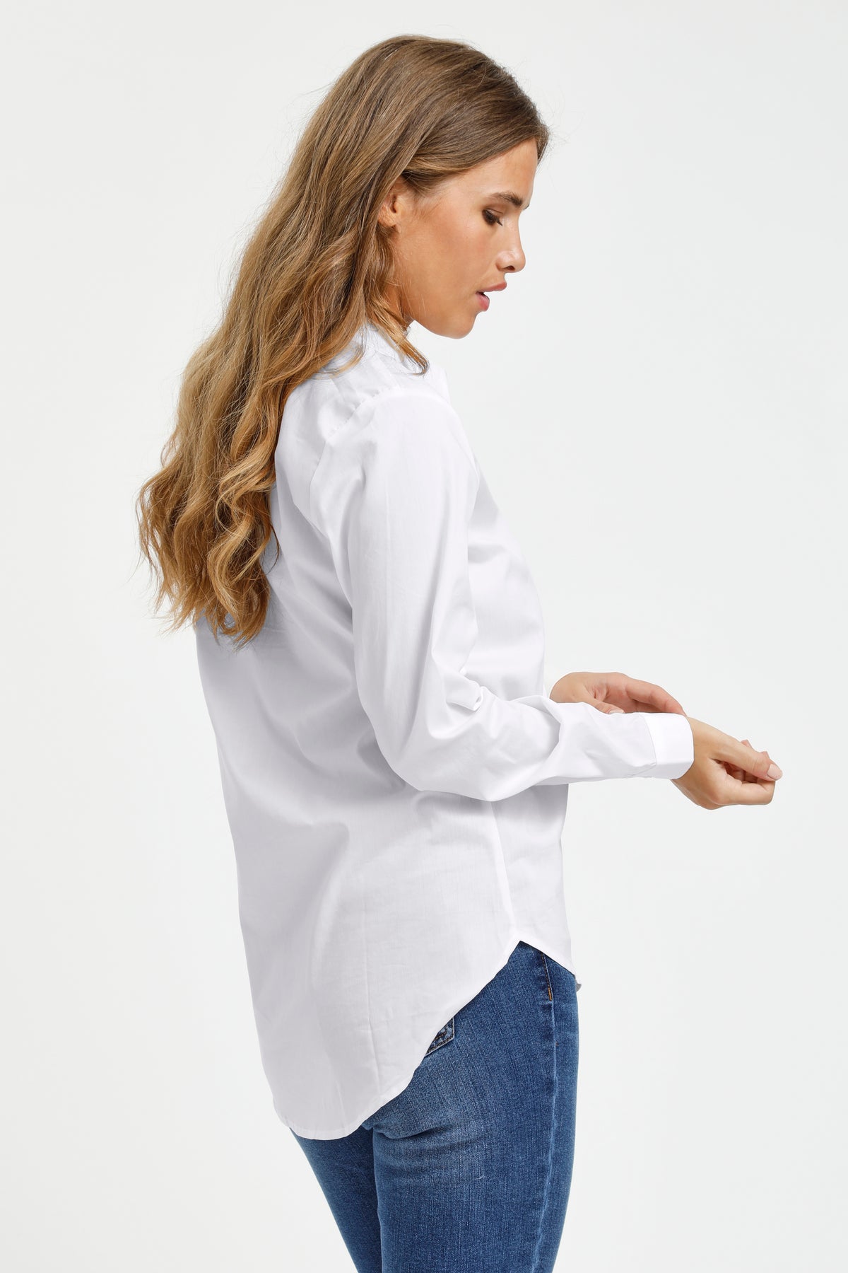 Kaffe Kascarlet Optical White Layering Shirt, 10504242