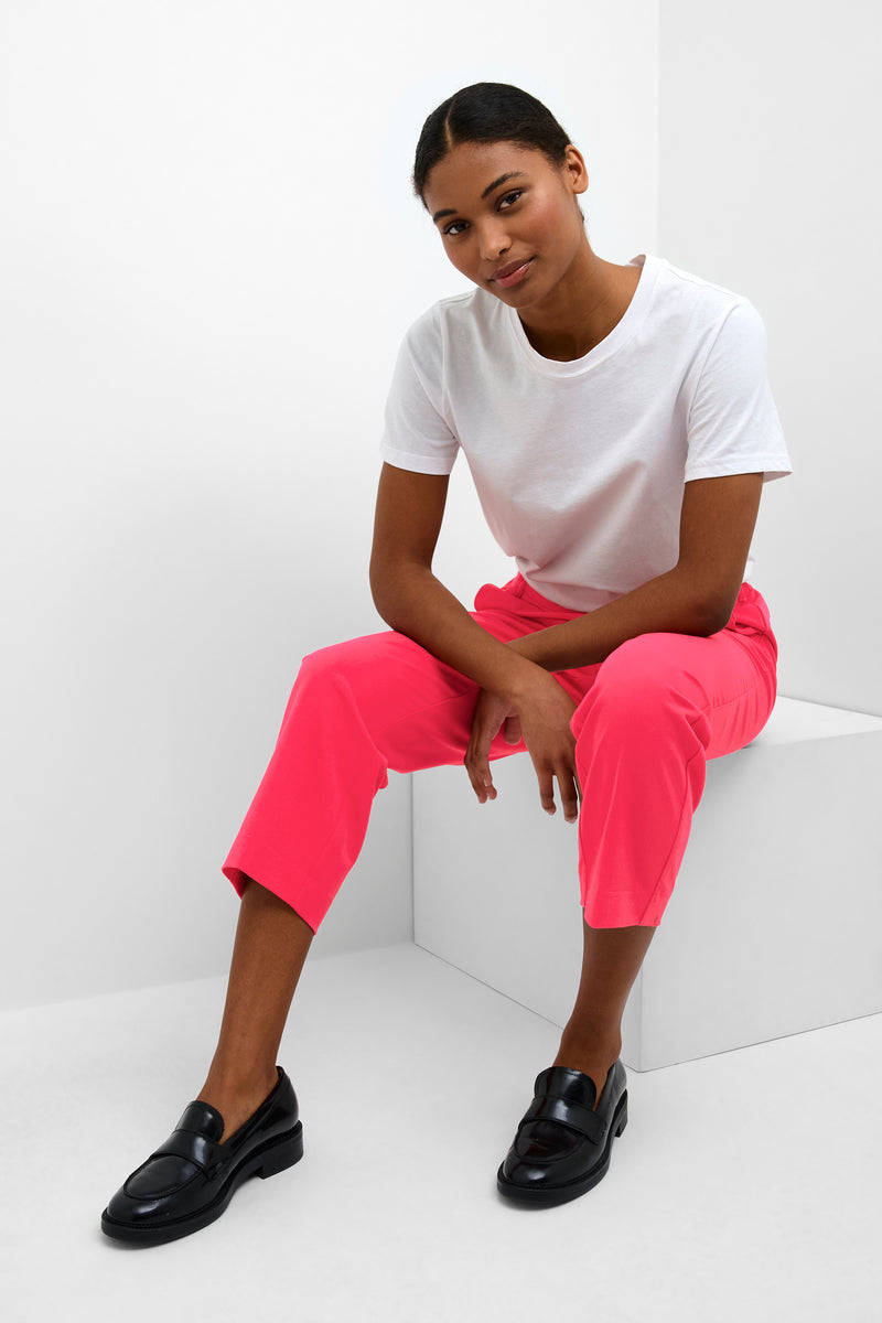 Kaffe Kasakura Virtual Pink Ankle Length Trousers, 10506127