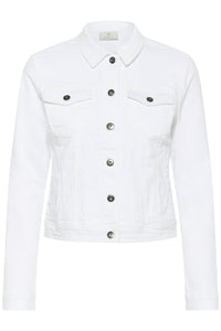 Kaffe Kazelina Chalk Denim Stretch Jacket