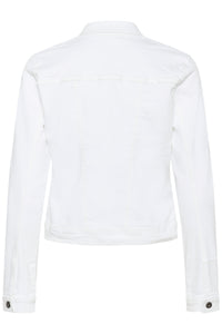 Kaffe Kazelina Chalk Denim Stretch Jacket