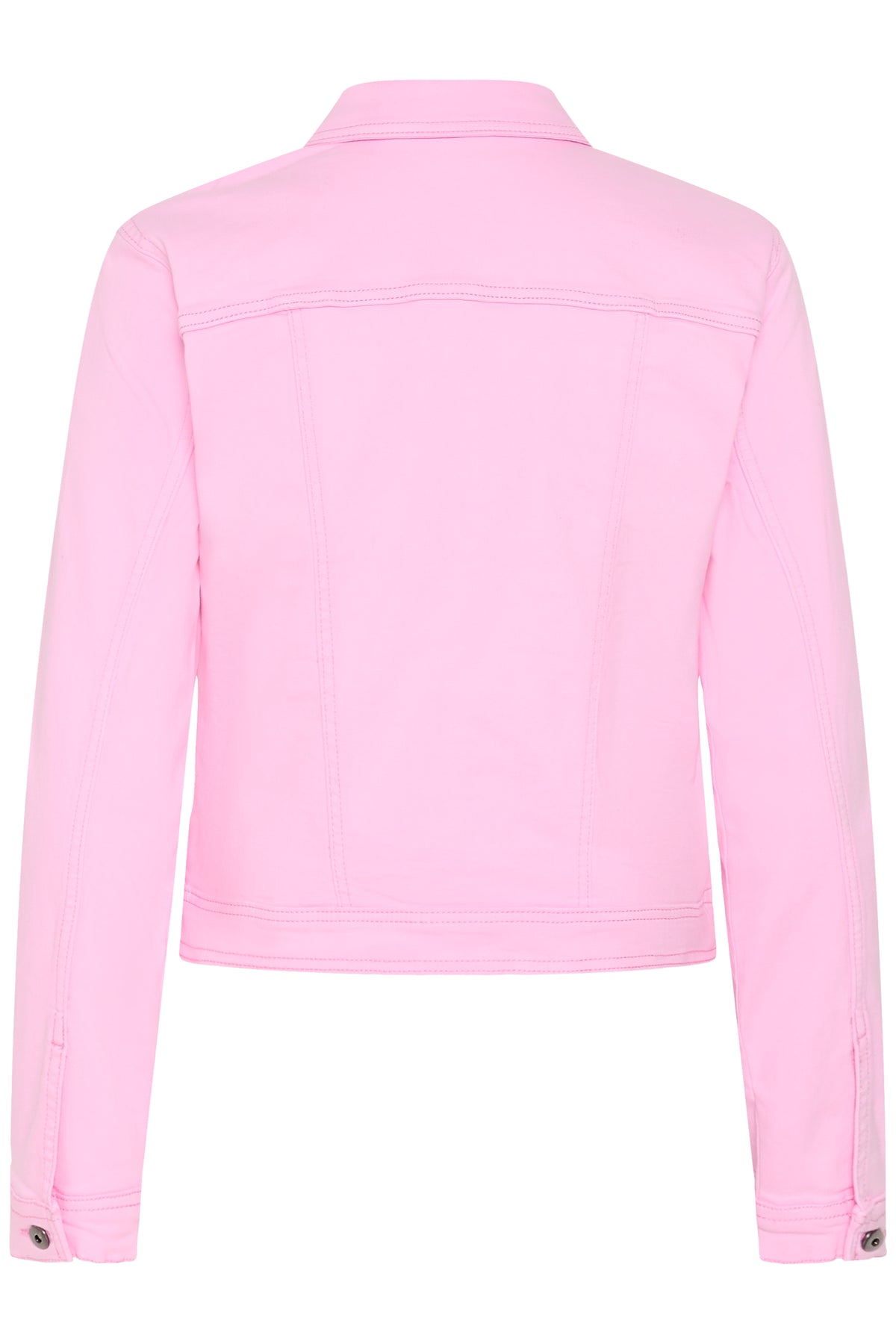 Kaffe Kazelina Pink Frosting Denim Stretch Jacket