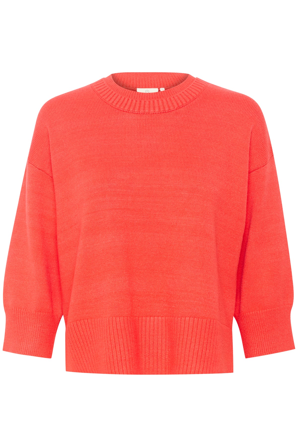 Kaffe Kamarkle Cayenne Double Stitched Knitted Pullover, 10508306