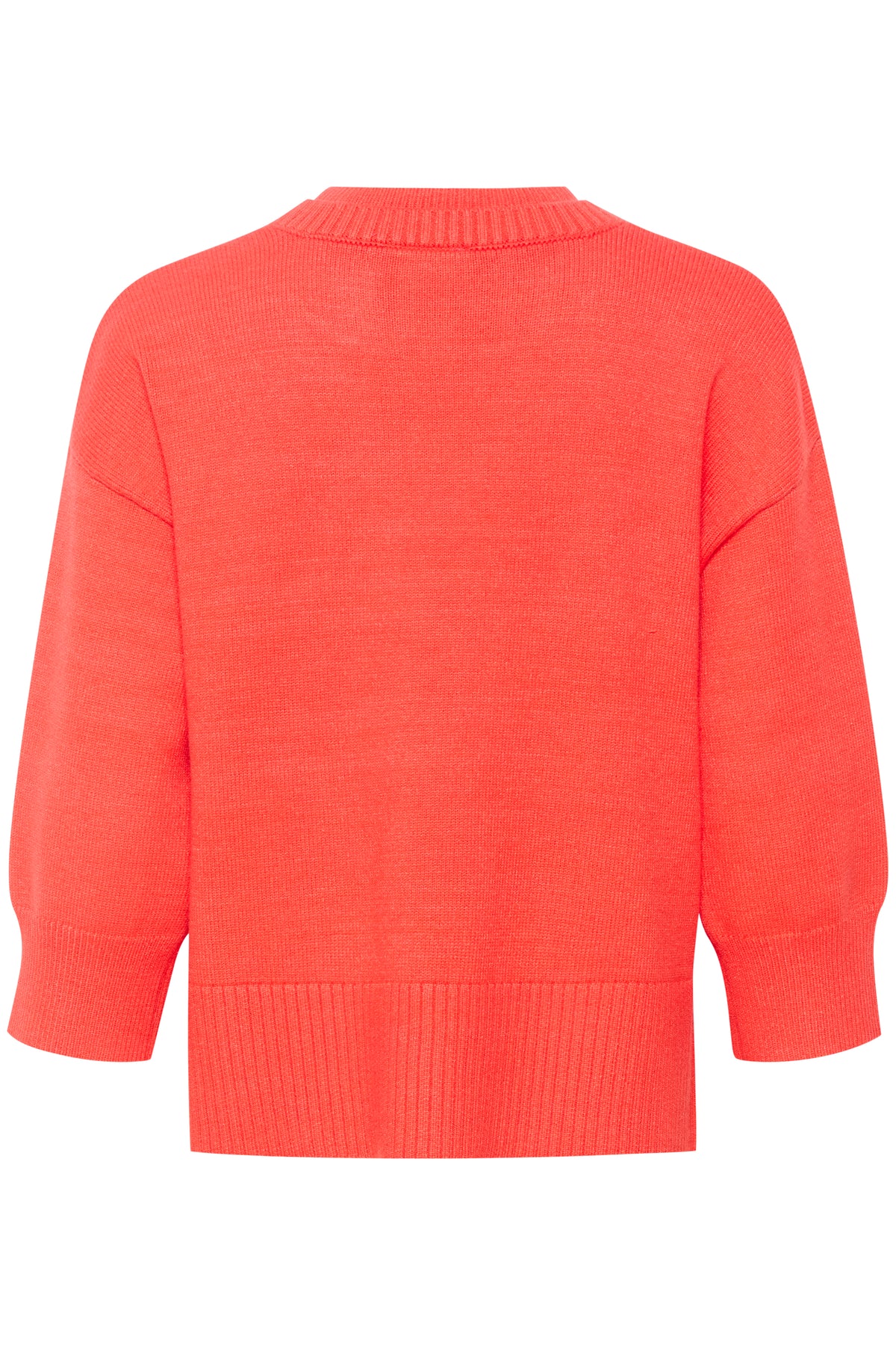 Kaffe Kamarkle Cayenne Double Stitched Knitted Pullover, 10508306