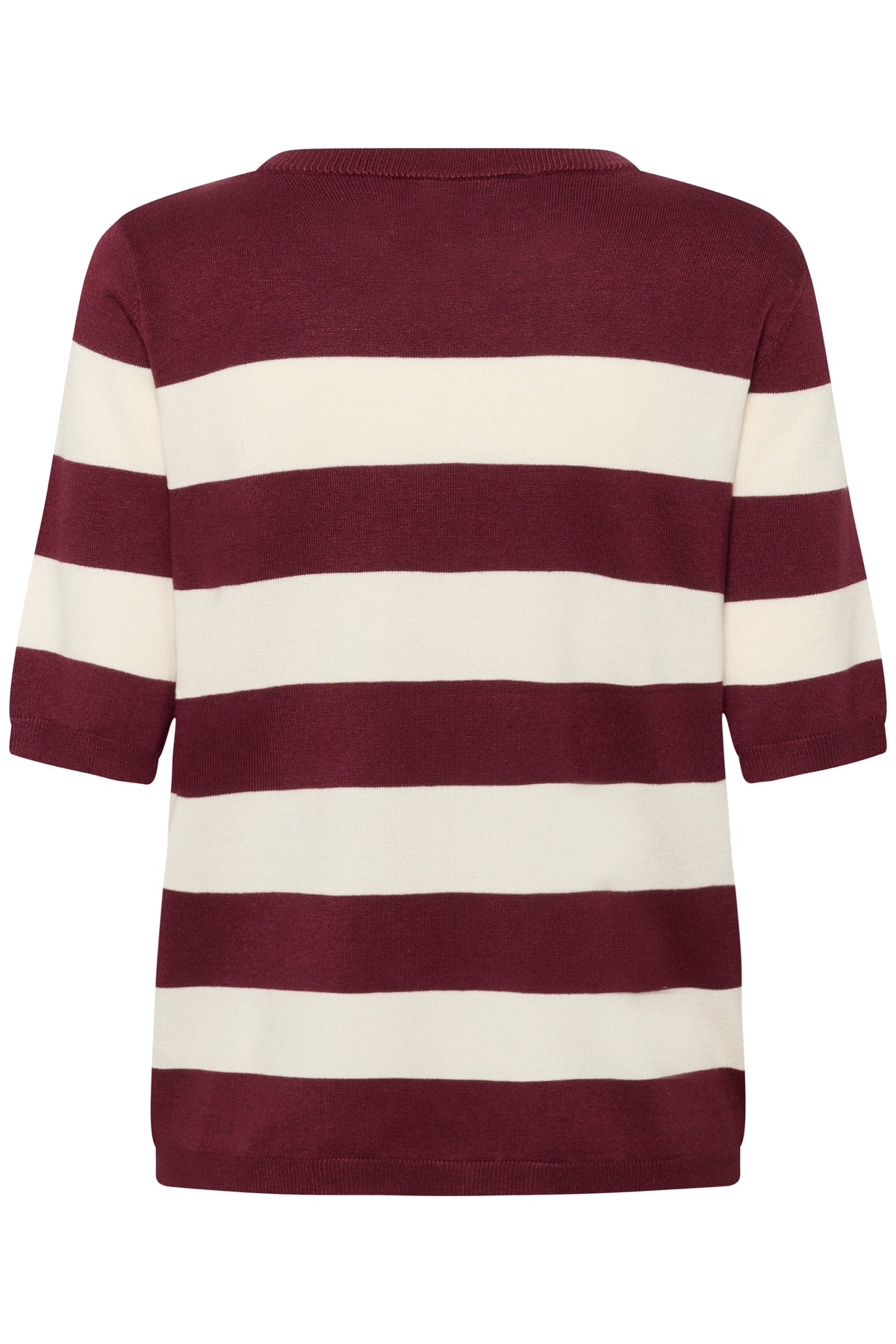 Kaffe Kalizza Windsor Wine/Turtledove Striped Knit, 10508410