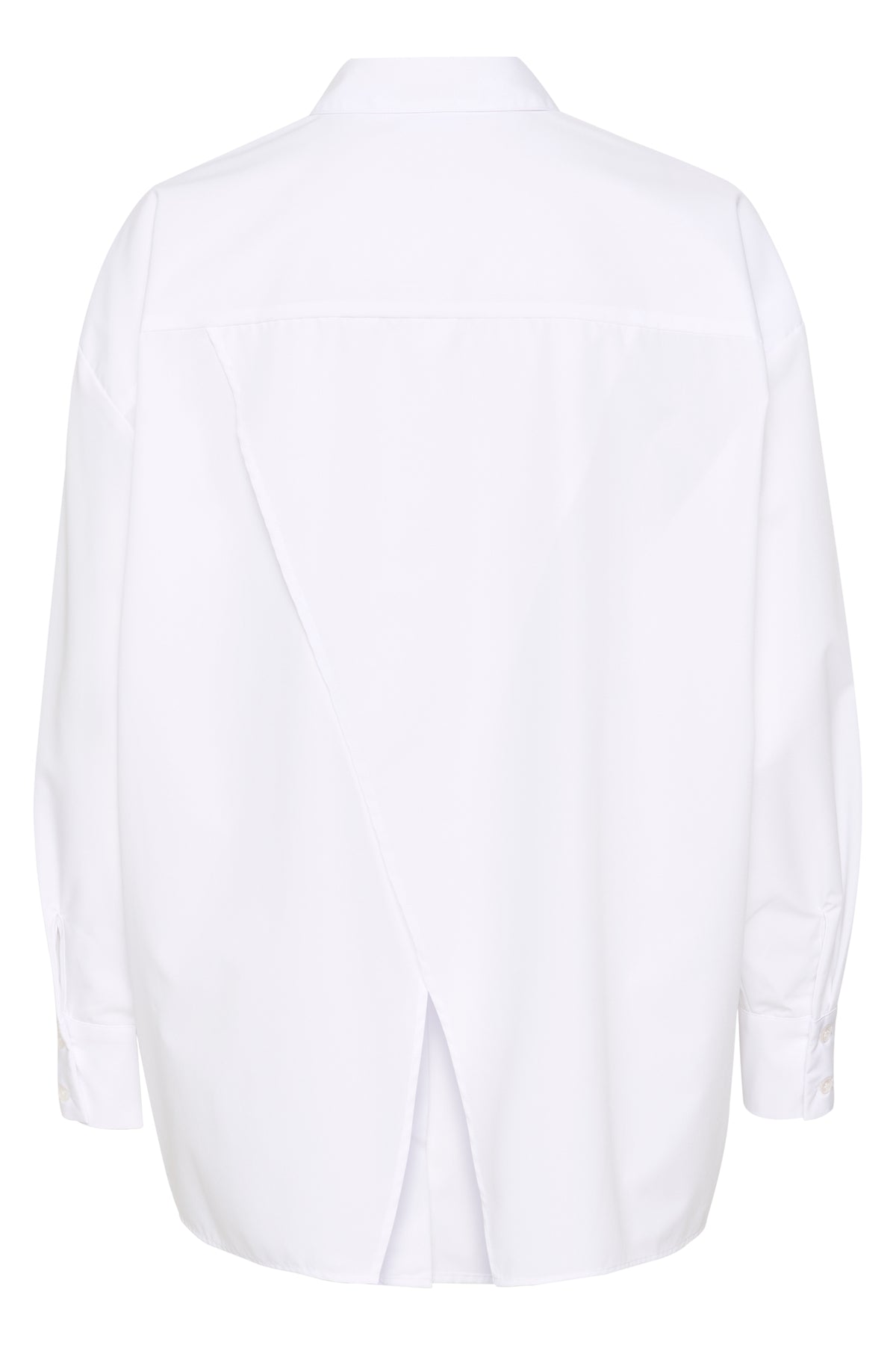 Kaffe Kagrace Oversized Optical White Open Back Shirt, 10508890