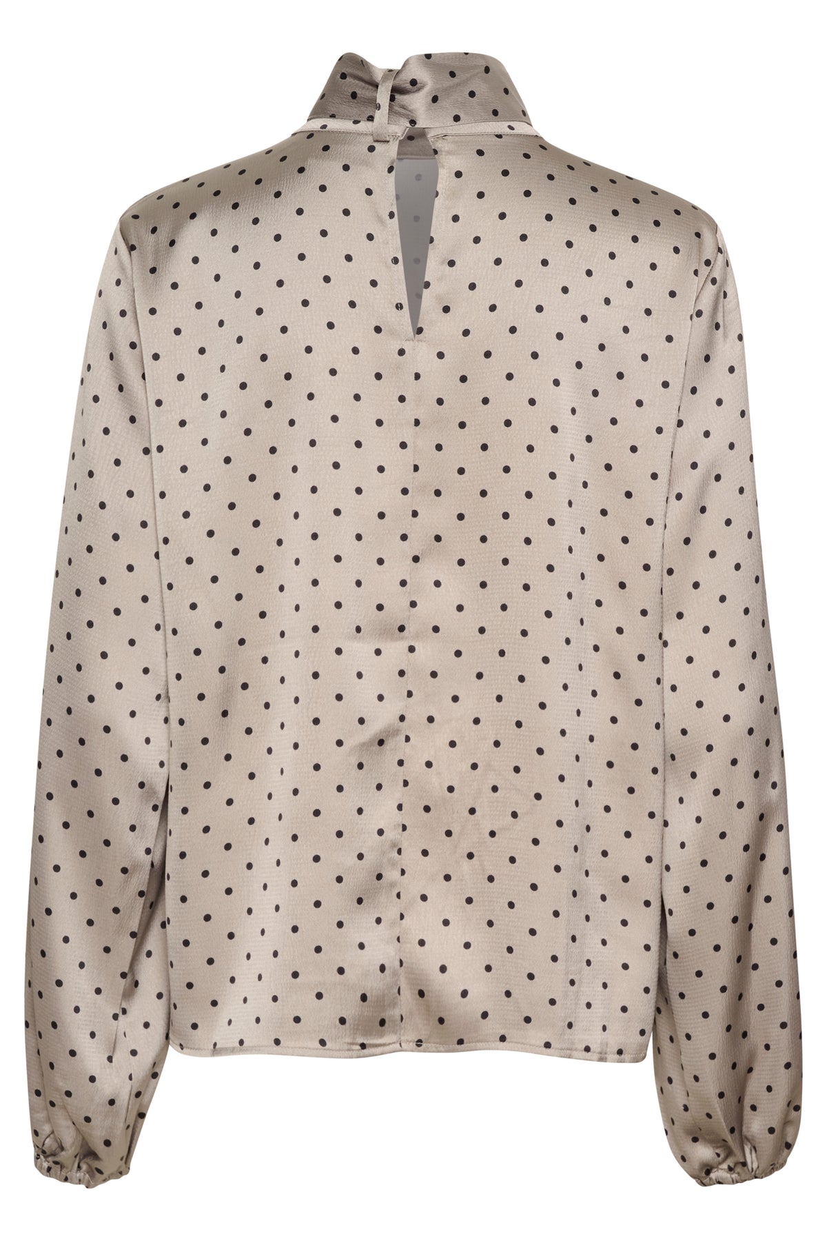 Kaffe Kadonna Steeple Grey/Black Polka Dot Blouse