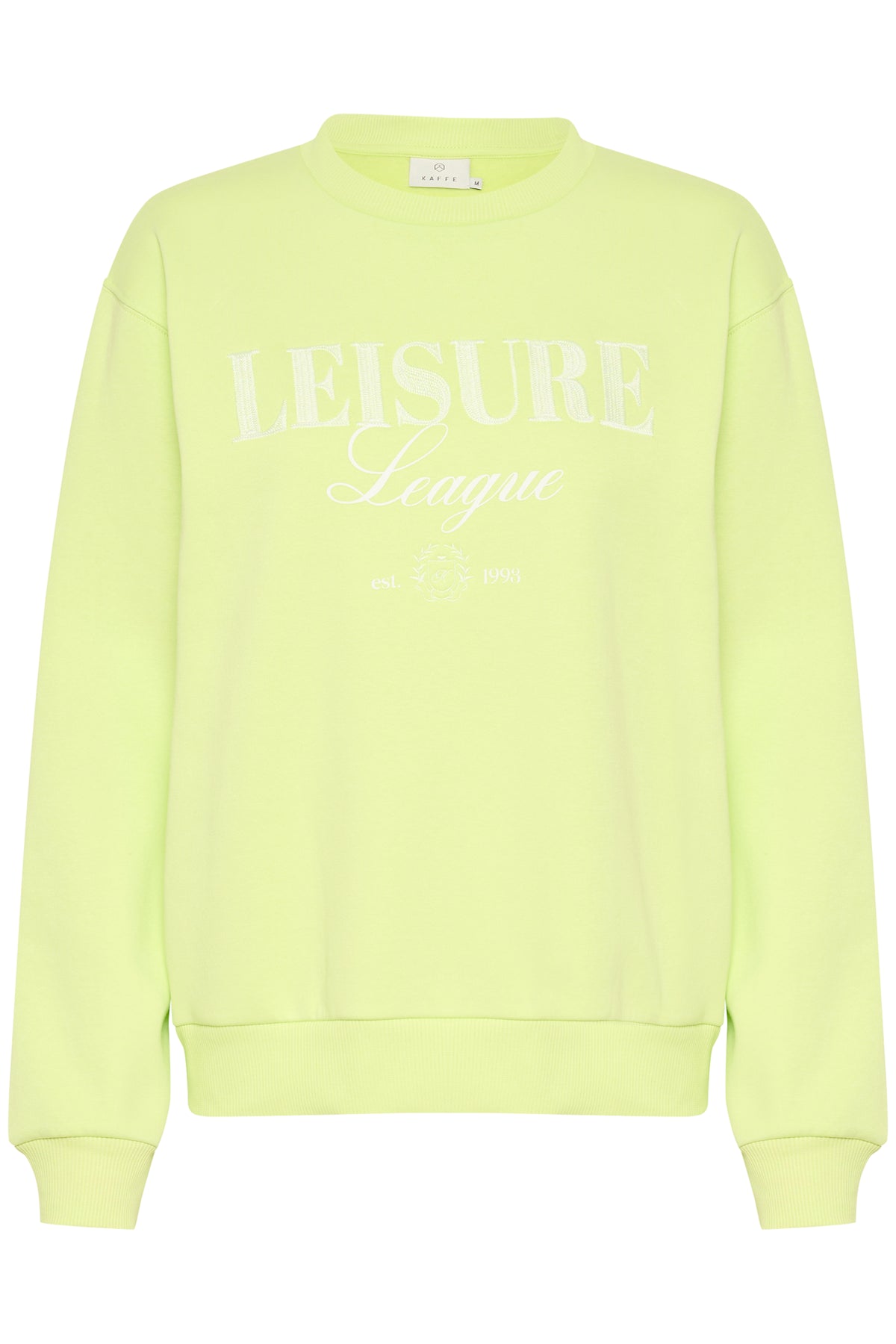 Kaffe Kaviola Lime Supersoft Fleece Lined Sweatshirt, 10509722