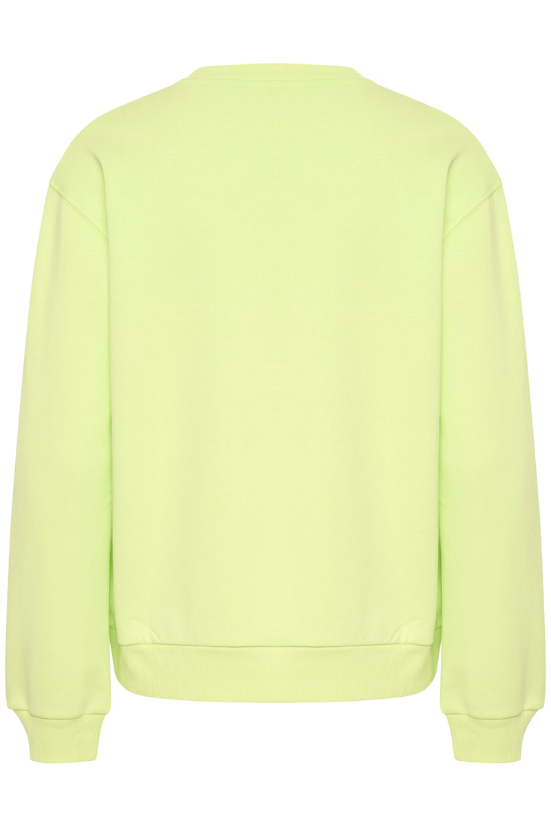 Kaffe Kaviola Lime Supersoft Fleece Lined Sweatshirt, 10509722