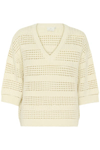 Kaffe Kateresa Turtledove Oversized Knitted Pullover