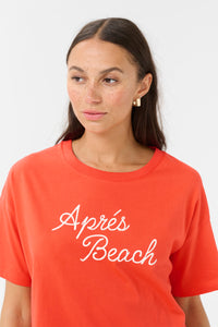 Kaffe Kavigga Grenadine 'Apres Beach' Oversized T-Shirt