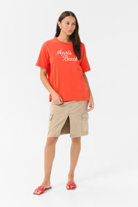 Kaffe Kavigga Grenadine 'Apres Beach' Oversized T-Shirt