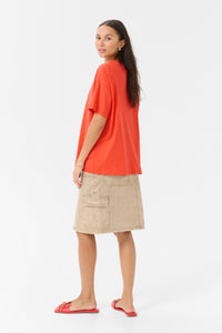 Kaffe Kavigga Grenadine 'Apres Beach' Oversized T-Shirt