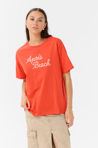 Kaffe Kavigga Grenadine 'Apres Beach' Oversized T-Shirt