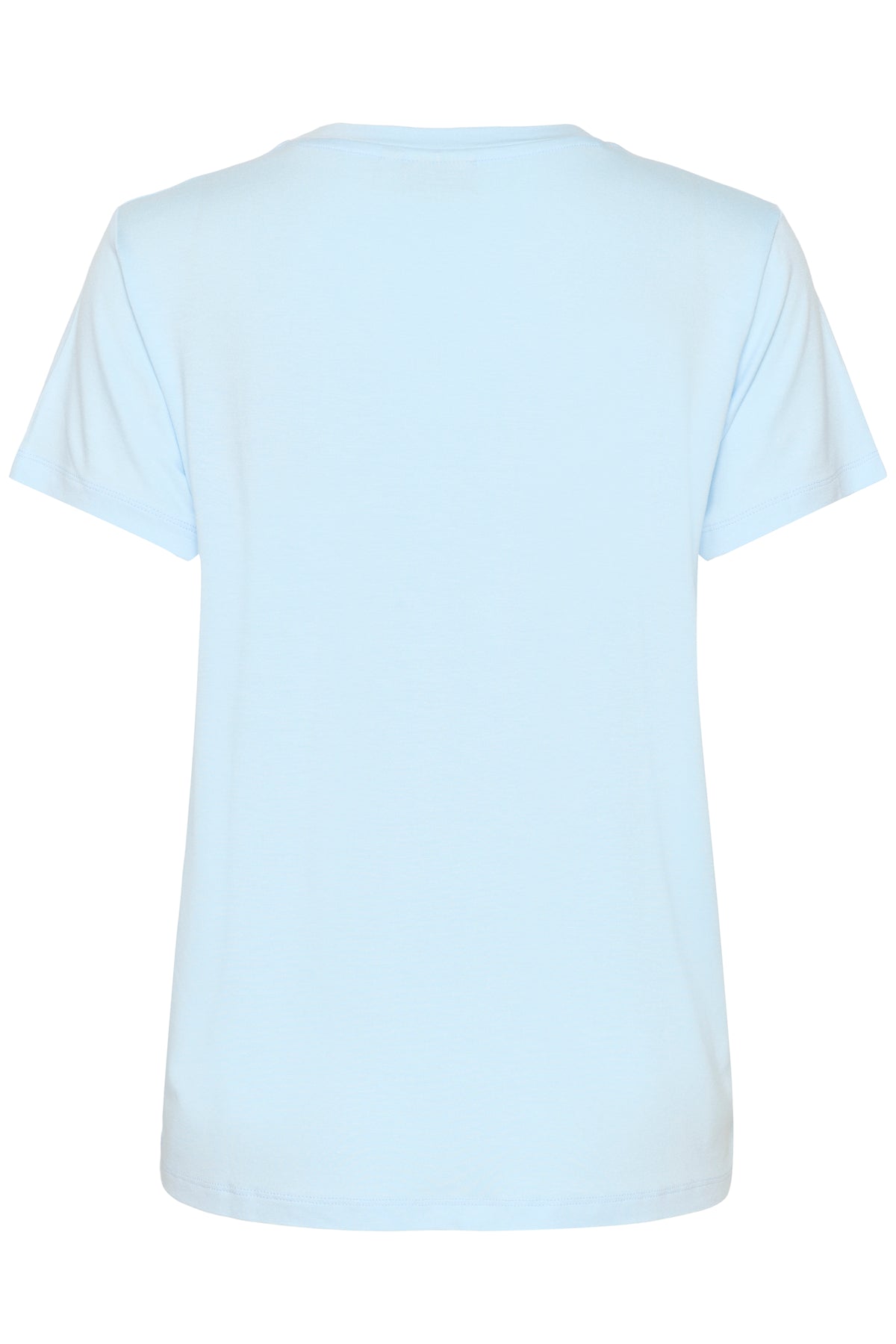 Kaffe Kajulie Nantucket Baby Blue 'Les Fleurs' Logo Front T-Shirt, 10509998