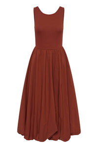 Kaffe KaKirsten Henna Midi Dress, 10510006