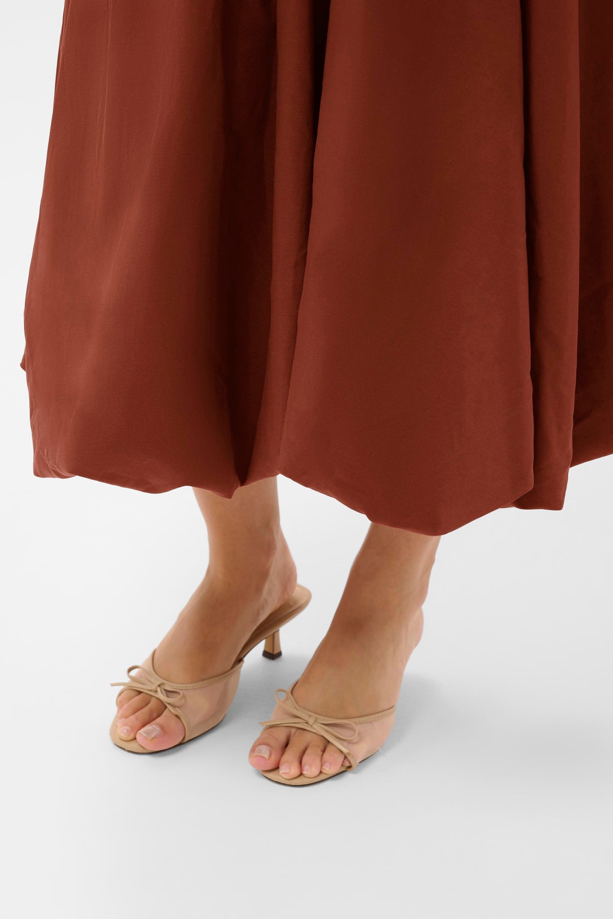 Kaffe KaKirsten Henna Midi Dress, 10510006