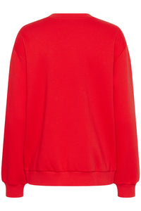 Kaffe Kaberta True Red Supersoft Sweatshirt