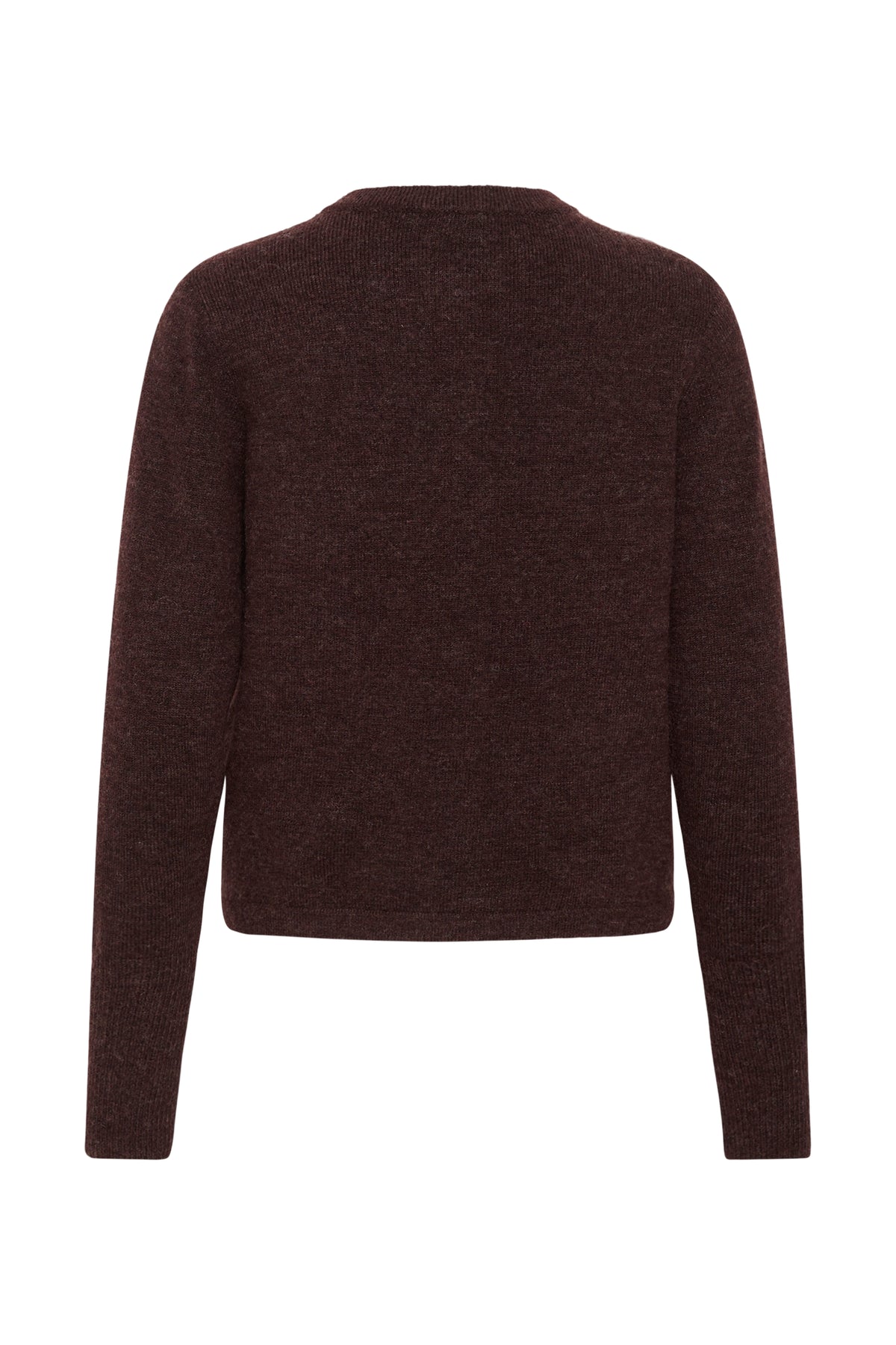 Kaffe Kaniel Fudge Melange Cardigan with Button Detailing