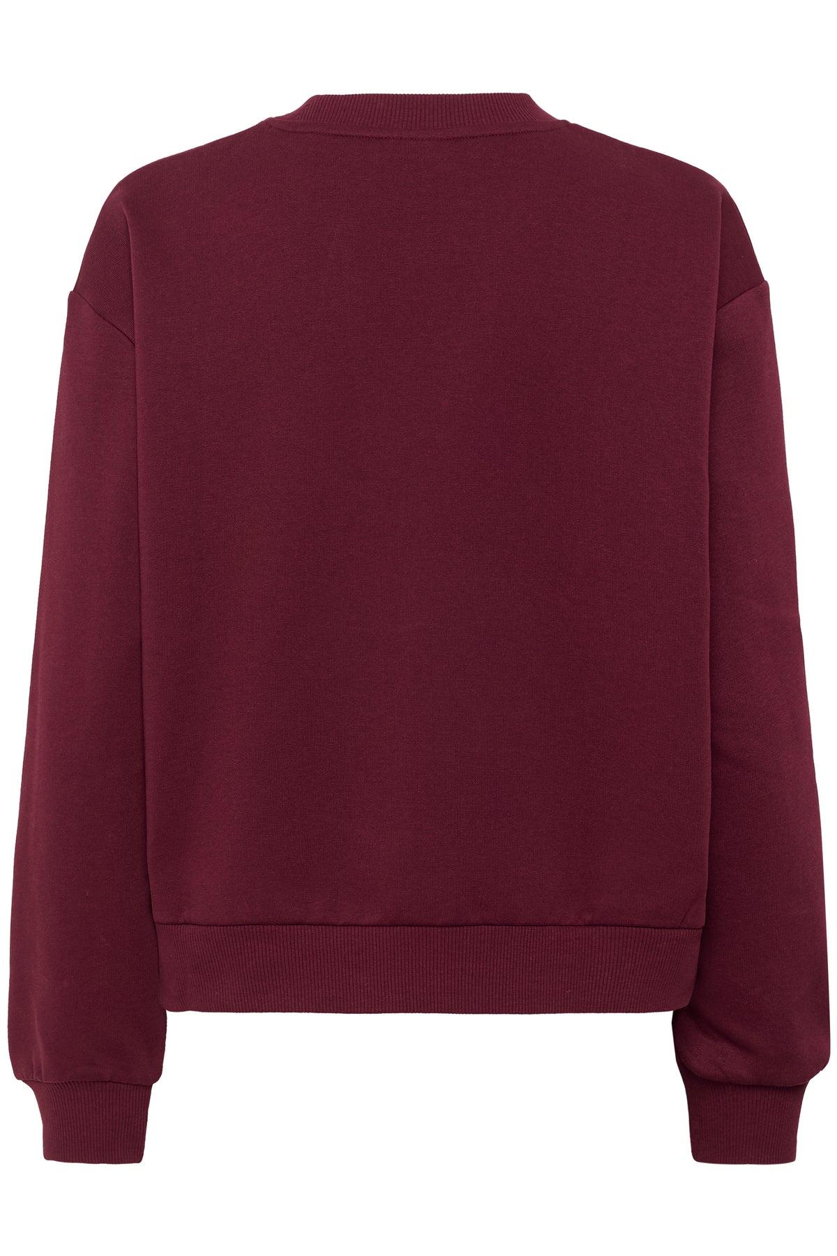 Kaffe Kaelenora Windsor Wine Fleece Lined Supersoft Sweatshirt, 10510672
