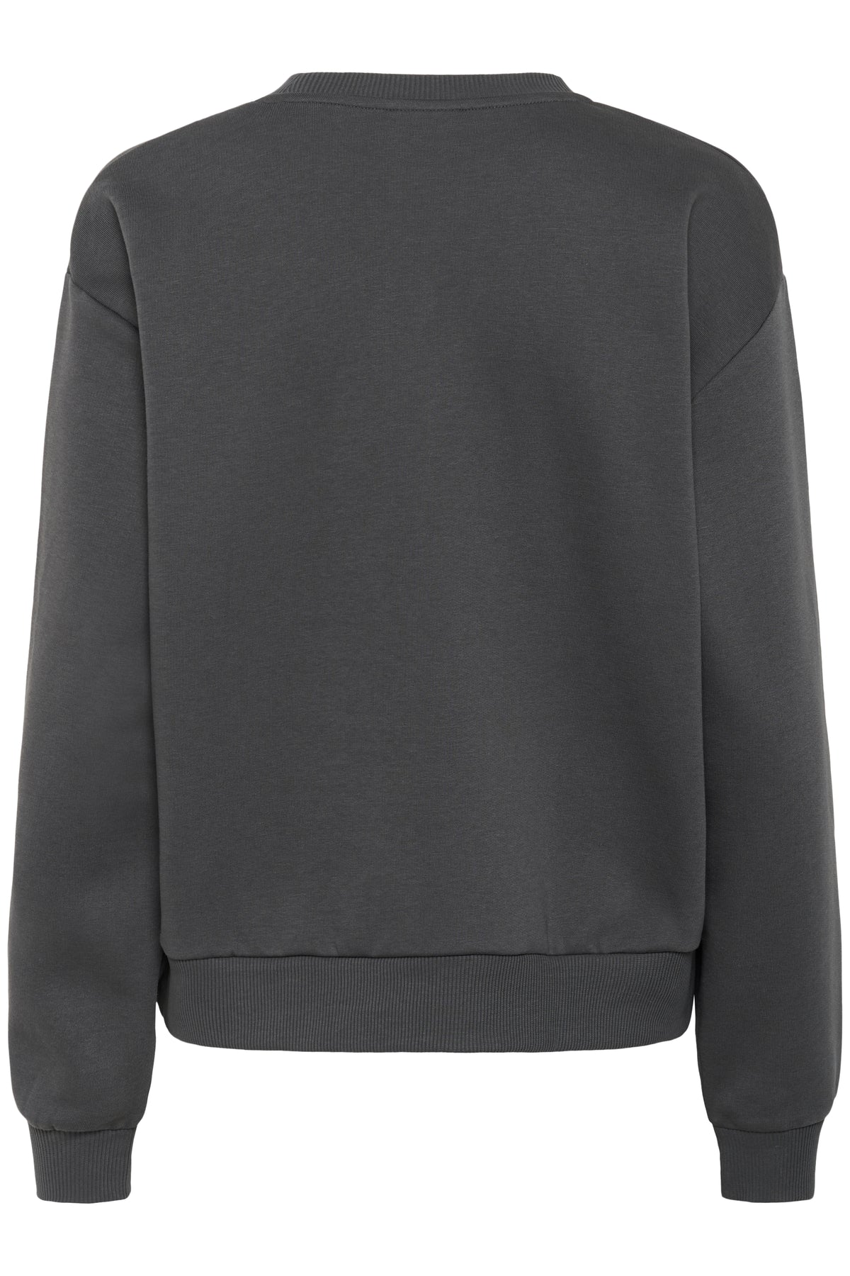 Kaffe Kaelenora Slate Grey Fleece Lined Supersoft Sweatshirt