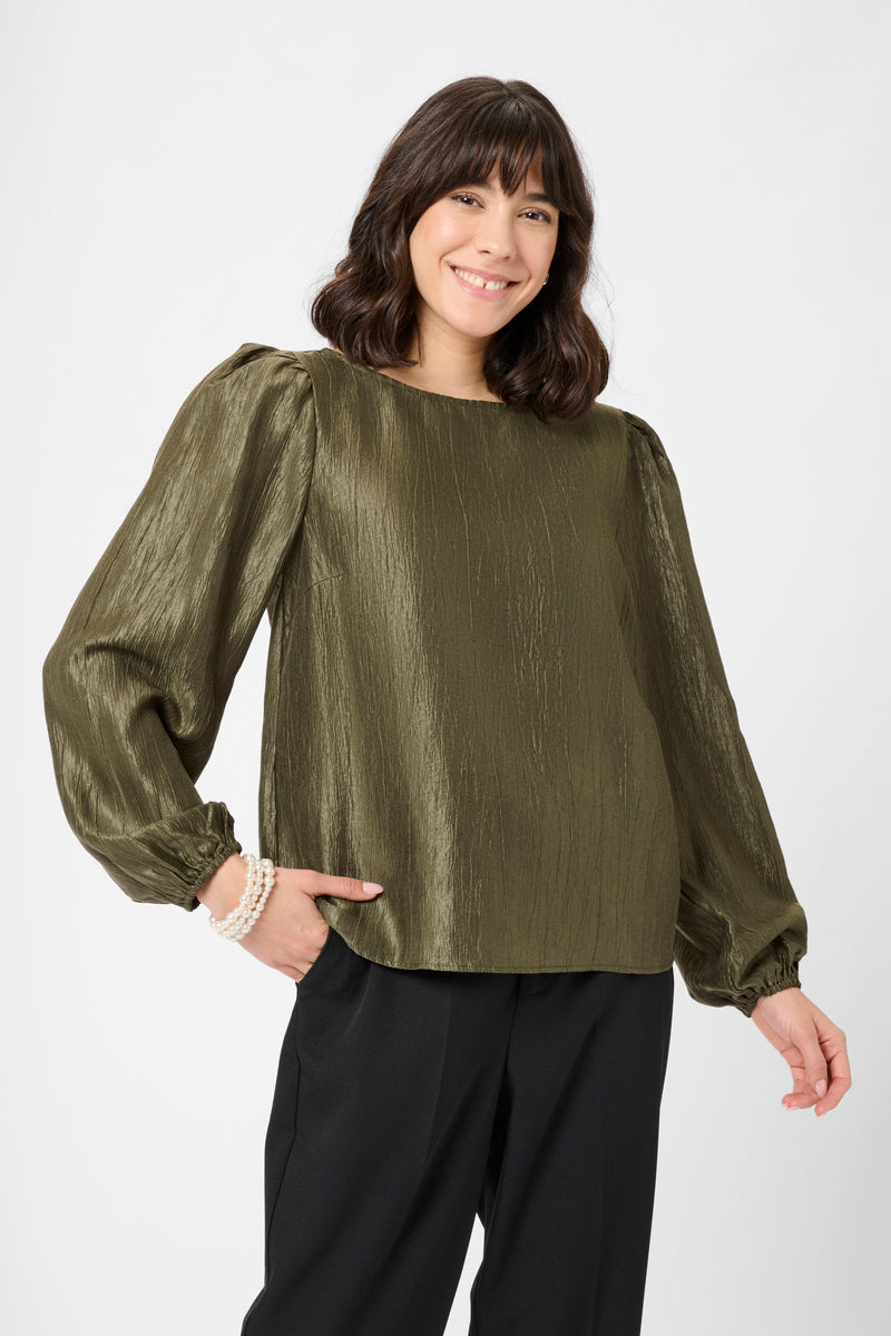 Kaffe Karizz Ivy Green Blouse