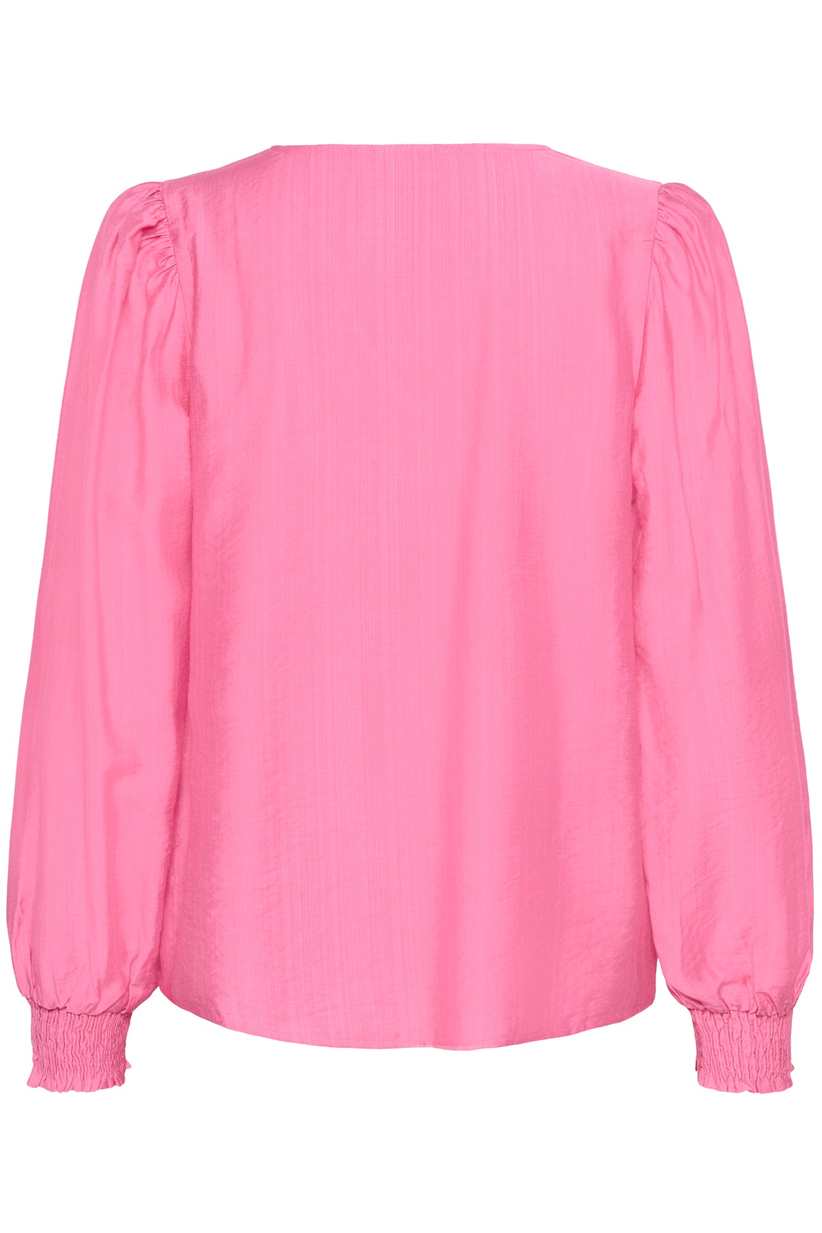 Kaffe Kalufia Power Pink V-Neck Blouse, 10511104