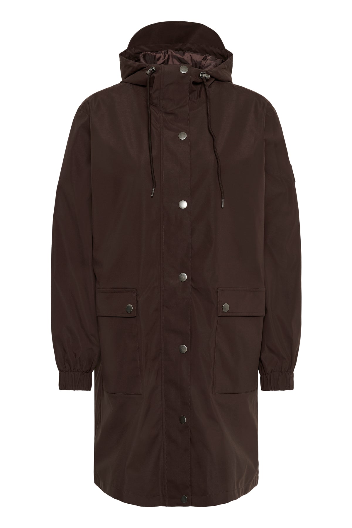 Kaffe Kaennie Sofia Coffee Bean Waterproof Rain Coat