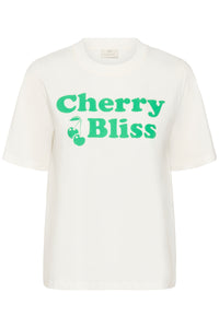 Kaffe Kacherie Chalk 'Cherry Bliss' Logo T-Shirt, 10511354