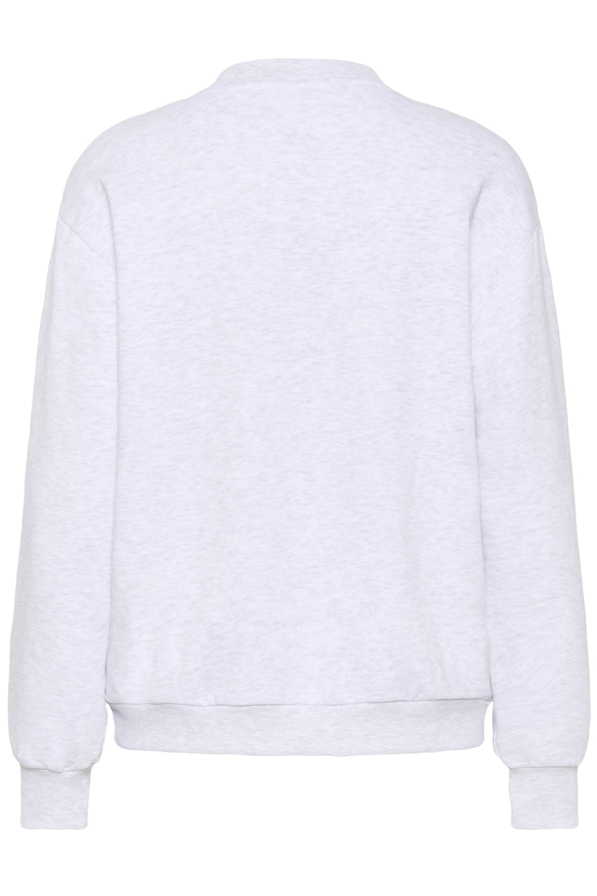 Kaffe Kamelody Grey Melange Supersoft Fleece Lined ‘Amour’ Sweatshirt, 10511456