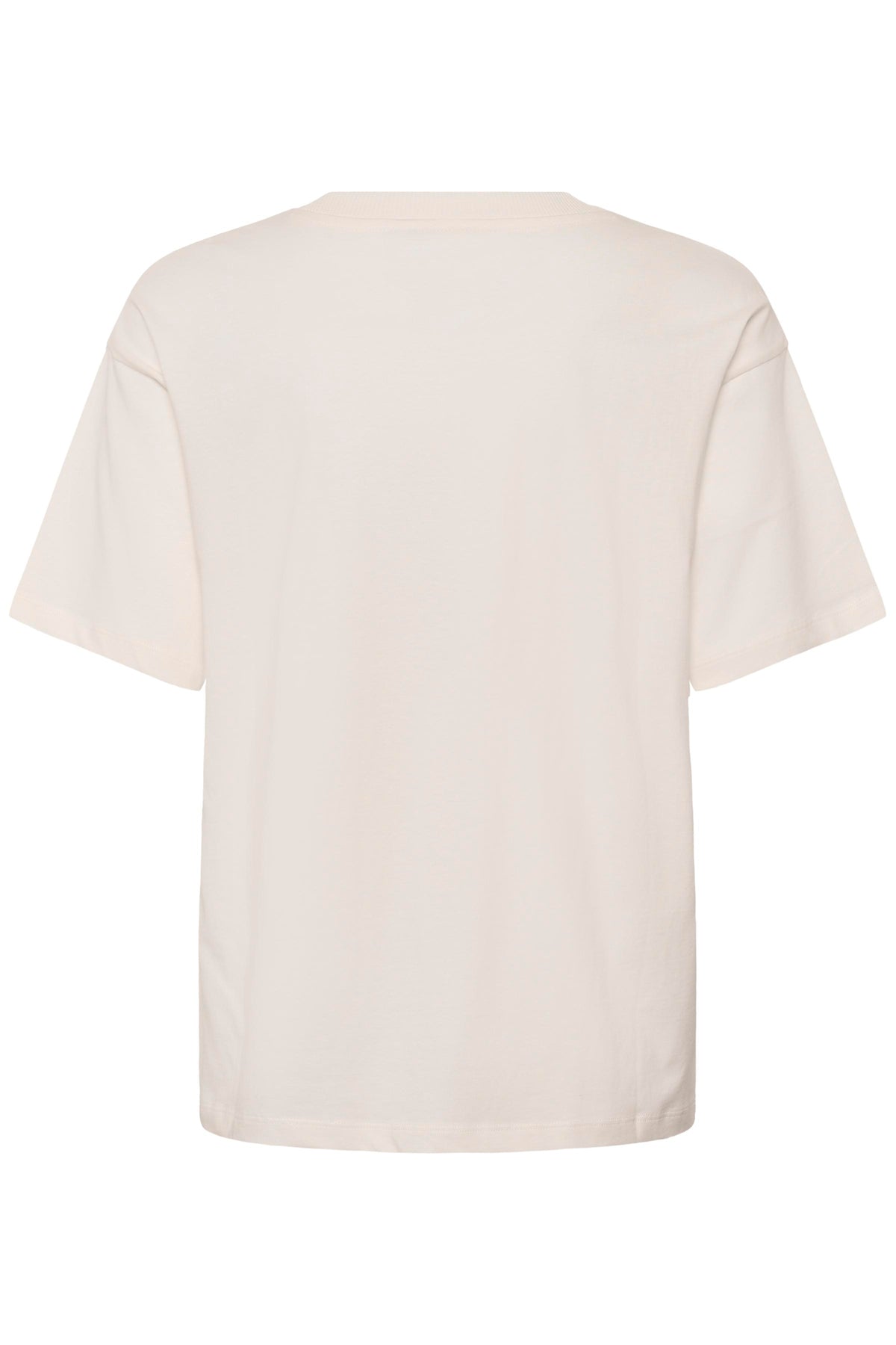 Kaffe Kakelly Chalk Oversized 'Love comes in Waves' Logo T-Shirt, 10511577
