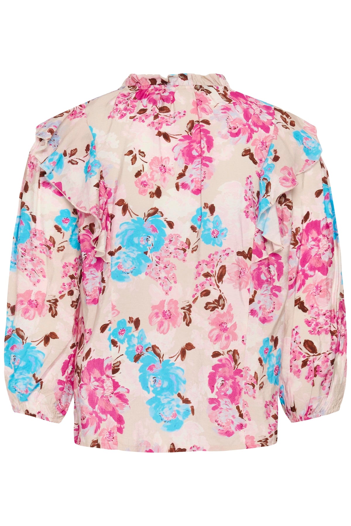 Kaffe KaHaisley Multi Colour Flower Print Blouse, 10511583
