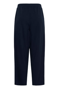 Kaffe Kaannie Midnight Marine Modal Barrel Leg Joggers, 10511588