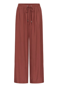 Kaffe KaEmily Henna Wide Leg Trousers, 10511609