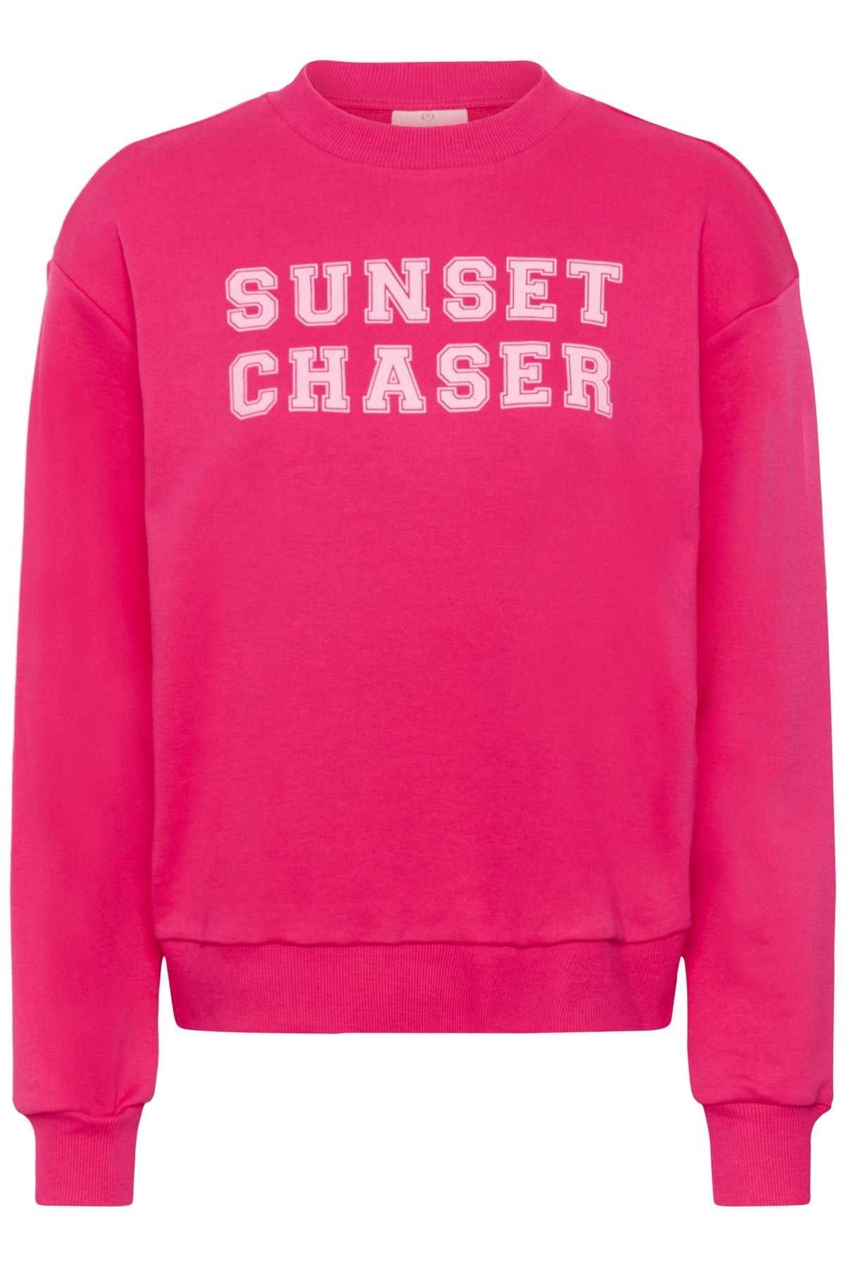 Kaffe KaLilje Beetroot Fuchsia 'Sunset Chaser' Supersoft Sweatshirt, 10511630