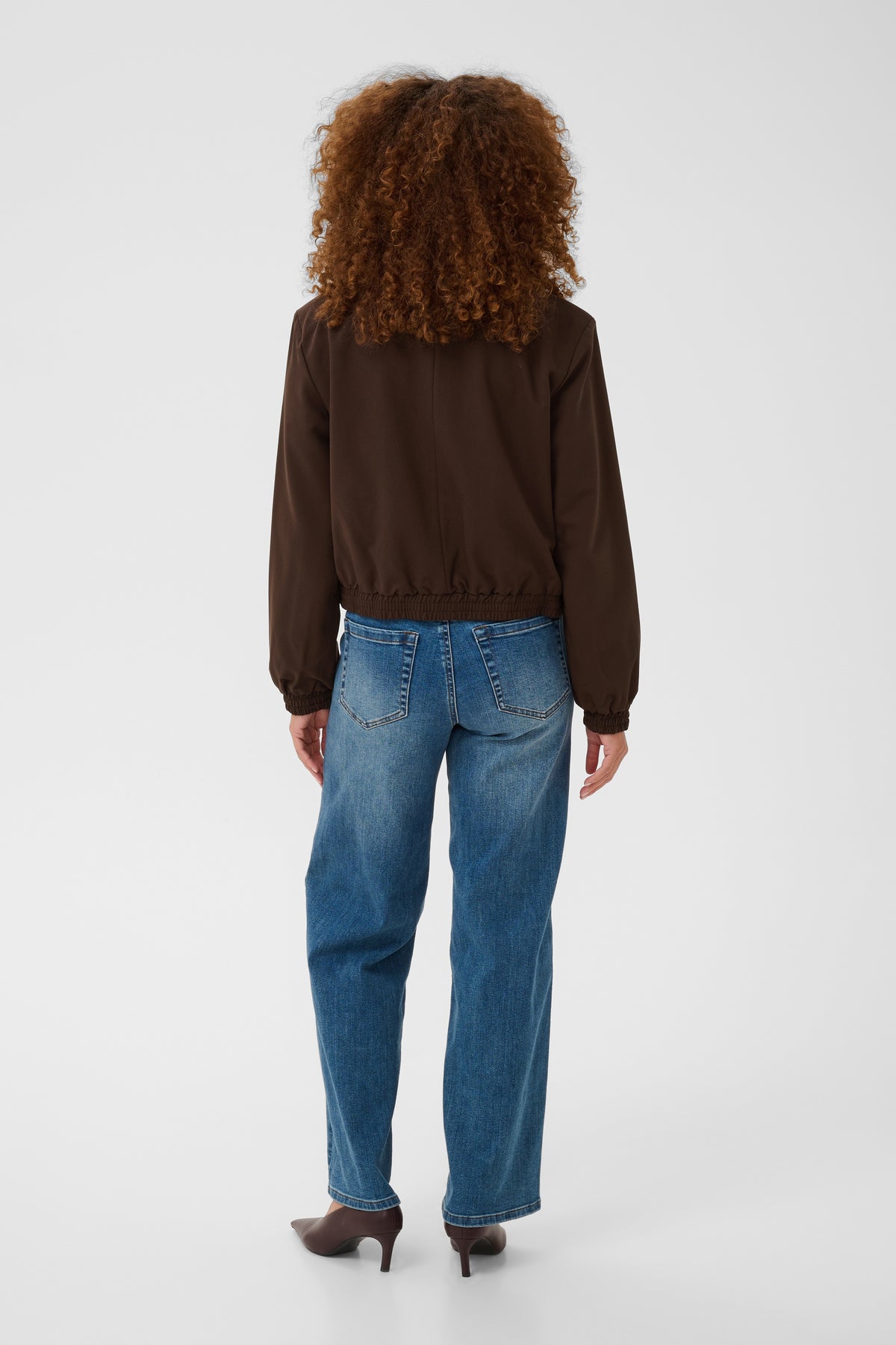 Kaffe Kasakura Coffee Bean Bomber Jacket