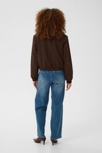 Kaffe Kasakura Coffee Bean Bomber Jacket