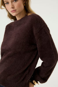 Garcia Hazel Bloom BoatNeck Supersoft Fluffy Knit