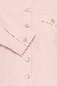 Fransa FrVotwill Lotus Pink Soft Stretch Denim Jacket, 20609189