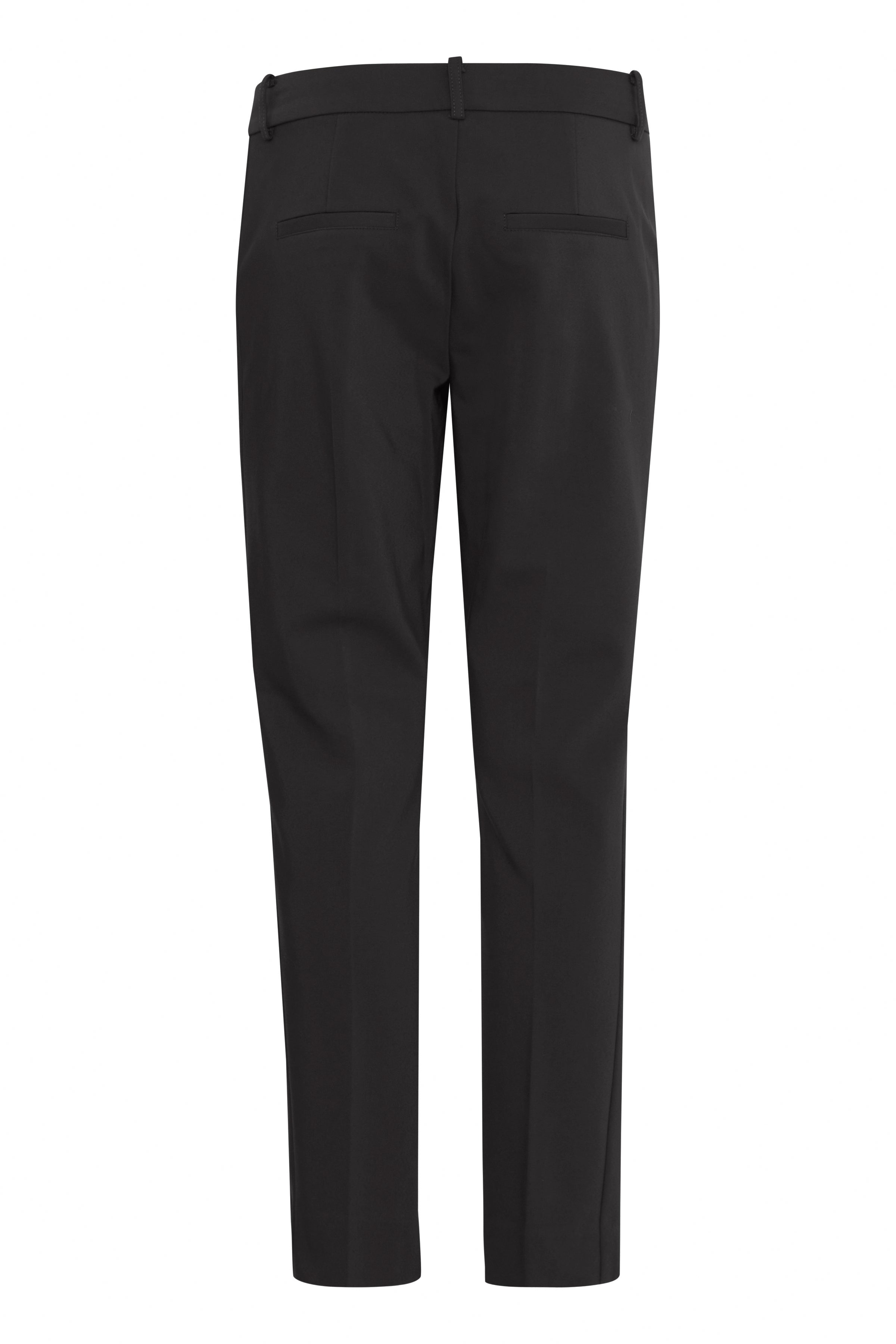 Fransa Tessa Black Slim Leg Cigarette Trousers