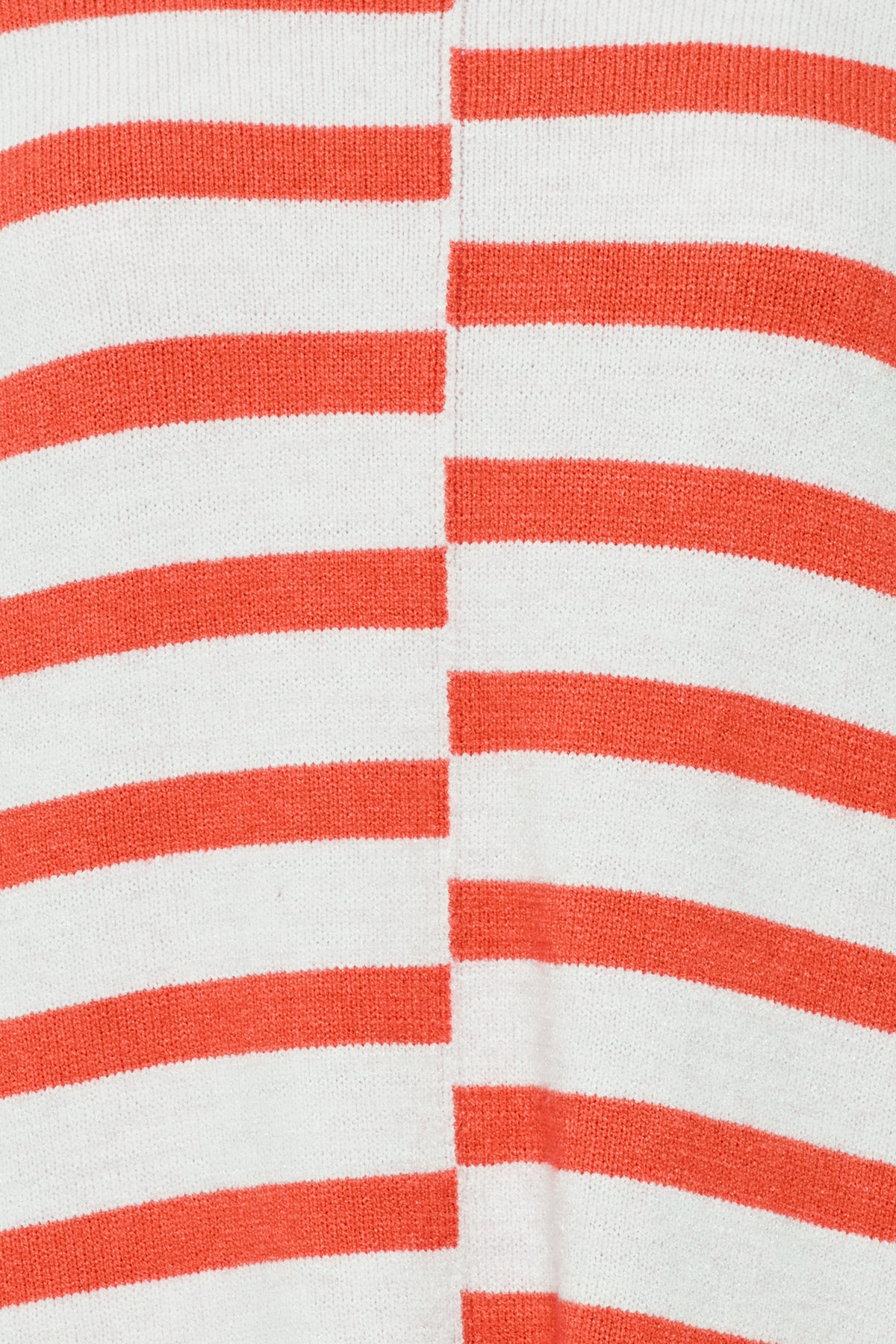 Fransa Frbitte Red Alert Striped Oversized Knit, 20612456