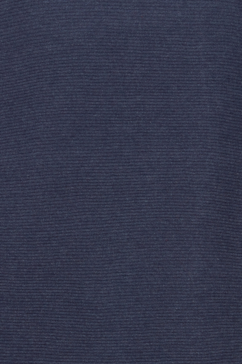 Fransa Frcemelange Peacoat Navy Blue Button Knit, 20612722
