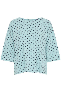 Fransa FrSiva Aquifer Mint Polka Dot Top, 20613439