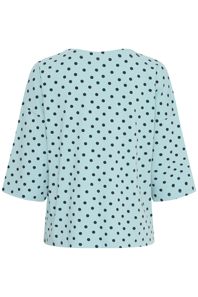 Fransa FrSiva Aquifer Mint Polka Dot Top, 20613439