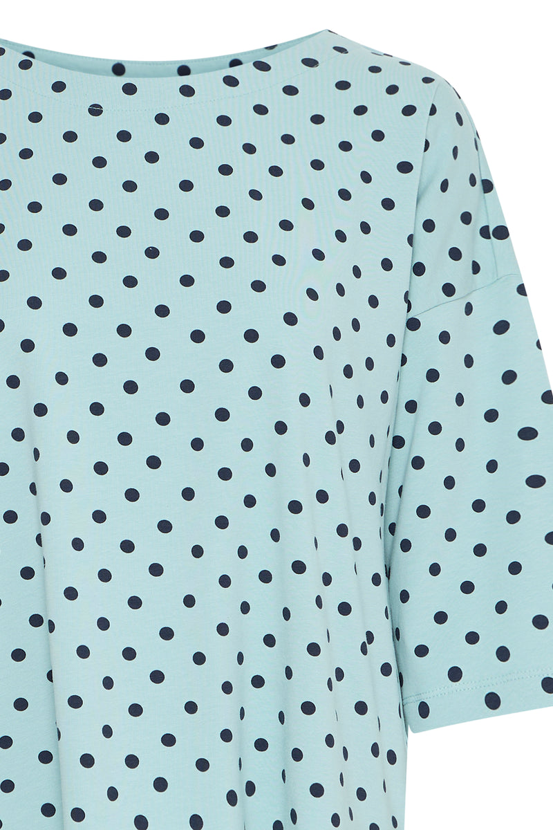 Fransa FrSiva Aquifer Mint Polka Dot Top, 20613439